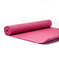 Yogamat roze (oud donkerroze)